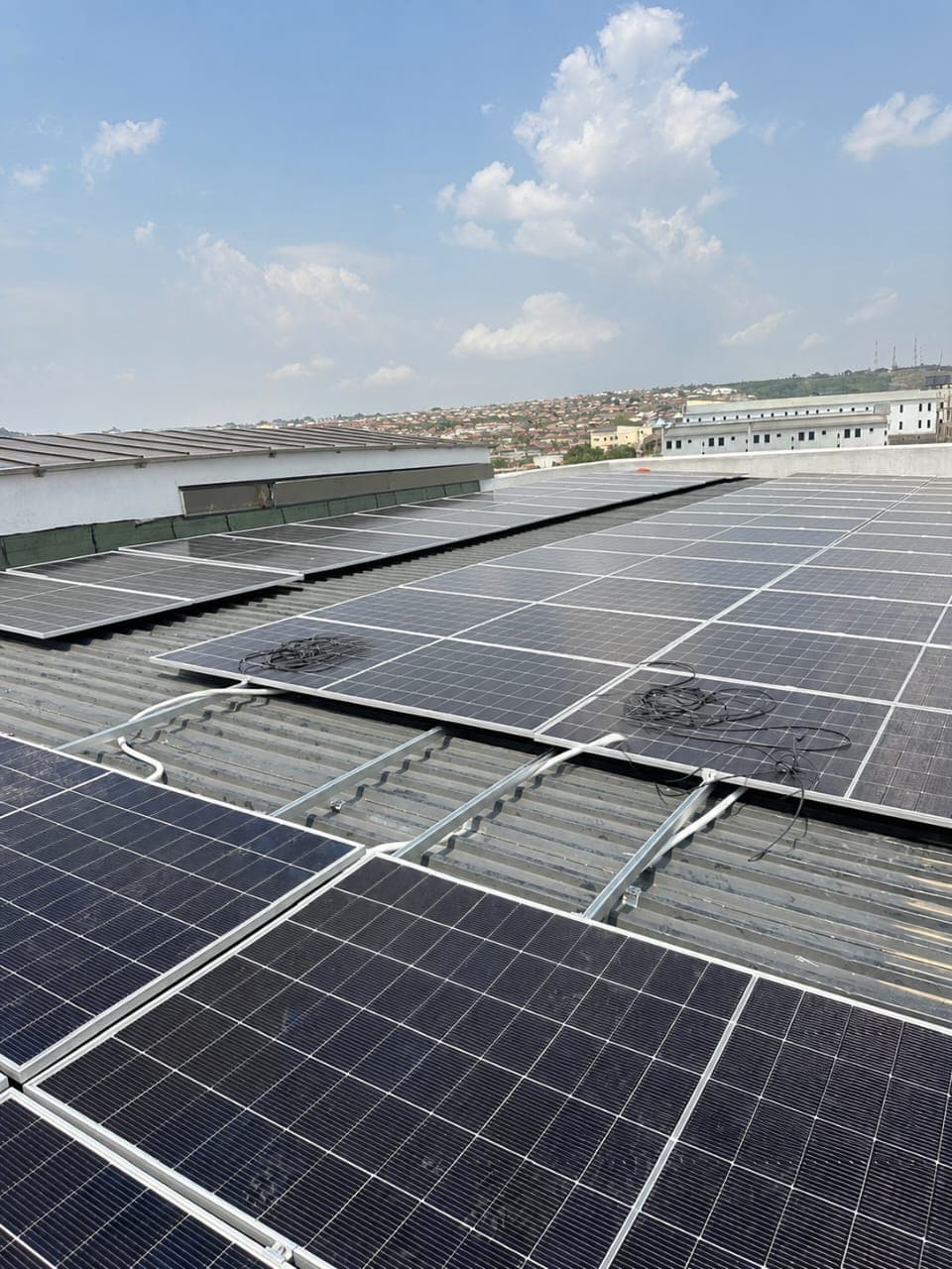 50kva Hybrid Inverter with 120kWh lithium battery installation Set-Up